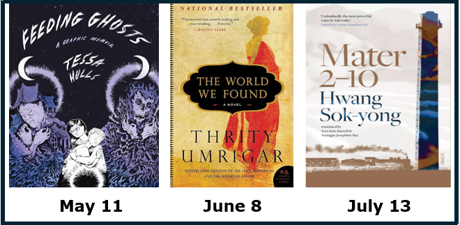 covers of three books 