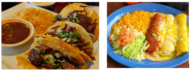 pictures of Mexican food. 