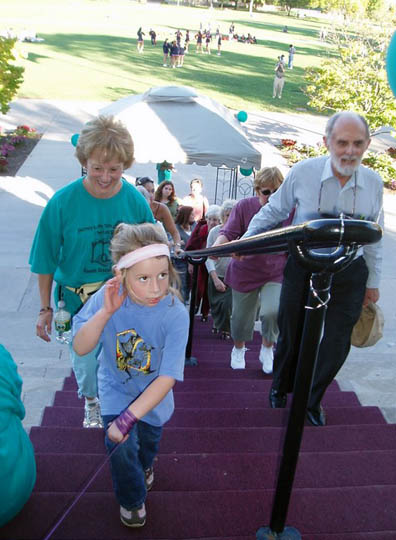 Climbing the final staircase of the journey