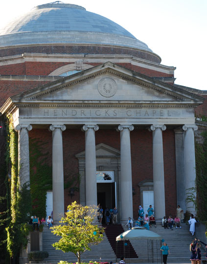 Hendricks Chapel - The end of the journey